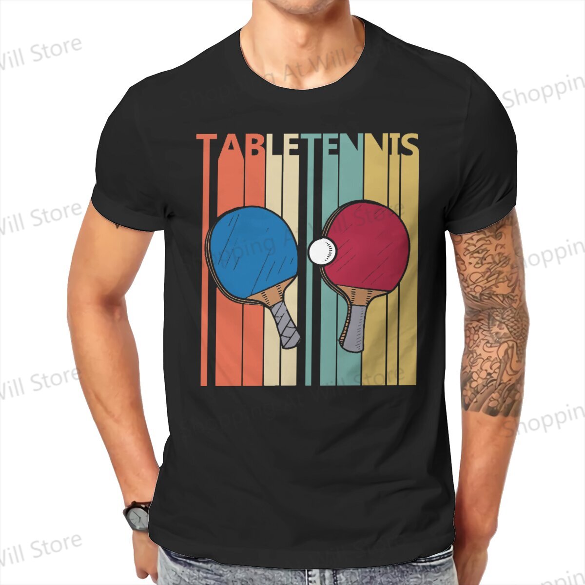 Table Tennis Shorts - Летние мужские и женские повседневные футболки