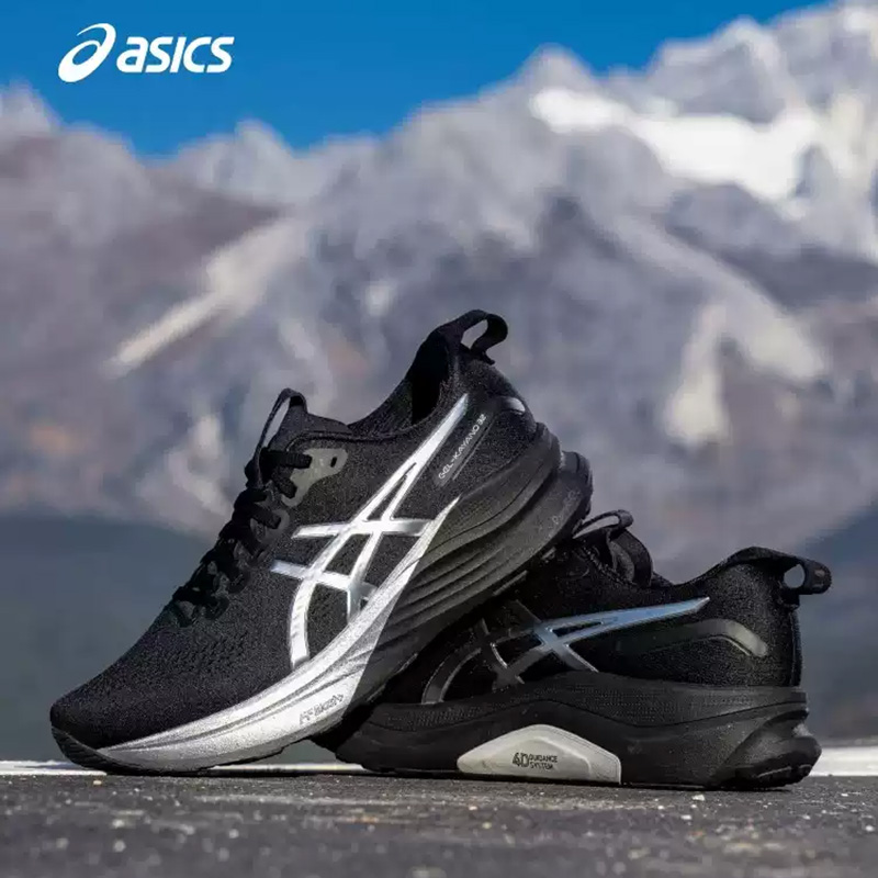 Table Tennis Shoes Asics - Мужские кроссовки Asics GEL-KAYANO 32 черно-серебристые,