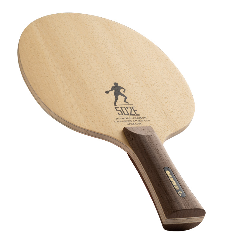 SANWEI 502E ракетка для настол – обзор и цена Table Tennis Custom Bat