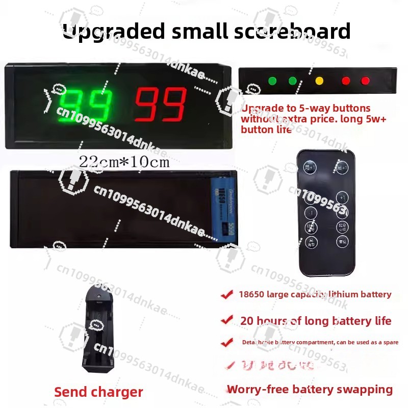 Электронное табло для баскетбо – обзор и цена Table Tennis Scoreboard